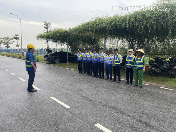 Hình ảnh tập huấn công tác phòng cháy chữa cháy - Dịch Vụ Bảo Vệ Đại Bình - Công Ty Cổ Phần Dịch Vụ Bảo Vệ Đại Bình