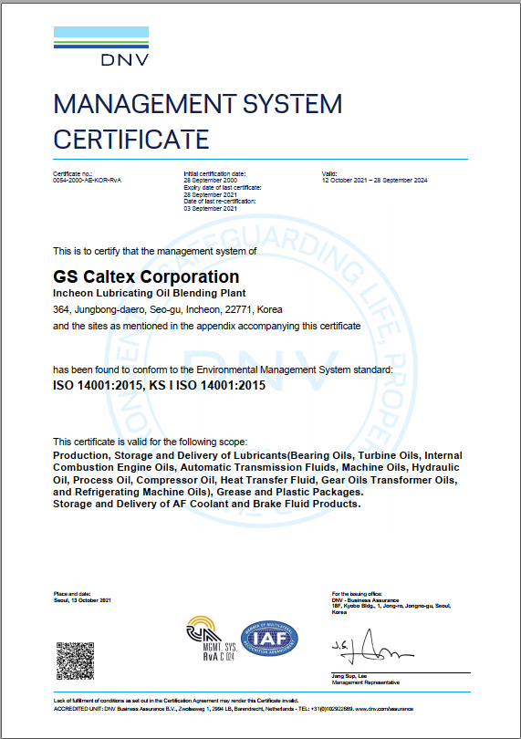 ISO 14001:2015 - Công Ty TNHH Một Thành Viên RPM Việt Nam