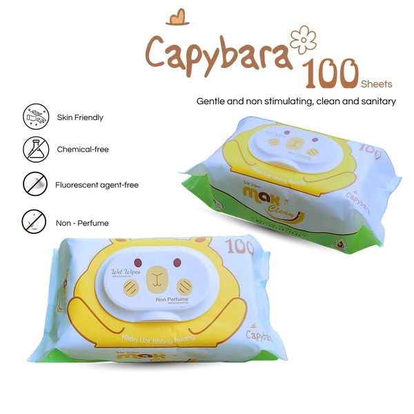 Khăn ướt Max Clean 100 tờ