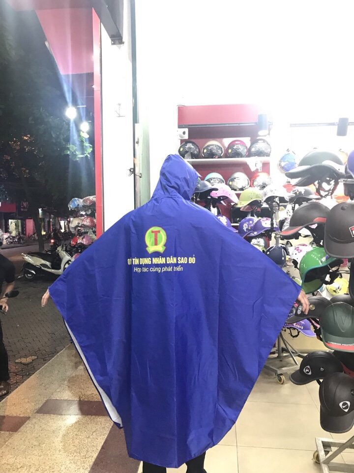 Áo mưa cánh dơi - Mũ Bảo Hiểm Tuấn Bình - Doanh Nghiệp Tư Nhân Sản Xuất Và Thương Mại Tuấn Bình