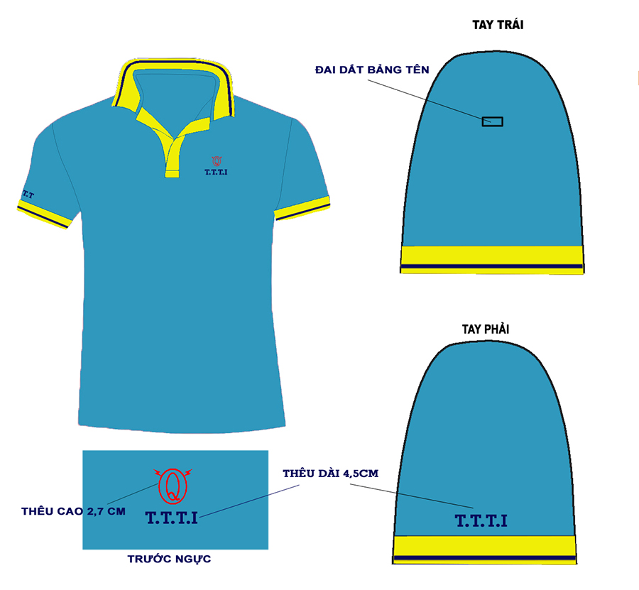 Đồng phục áo thun - Bảo Hộ Lao Động Dương Châu - Công Ty TNHH Bảo Hộ Lao Động Dương Châu