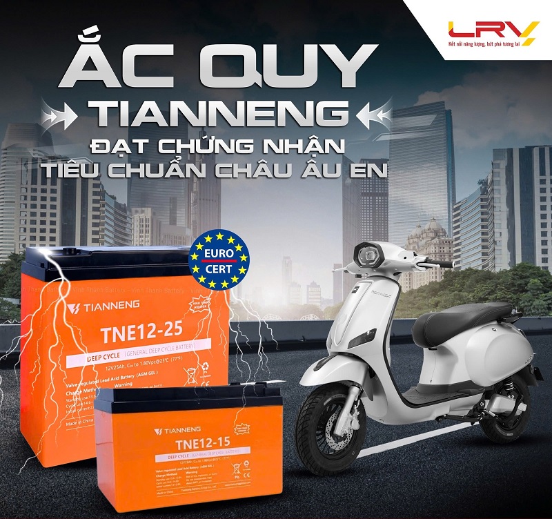ắc quy xe điện Thiên Năng