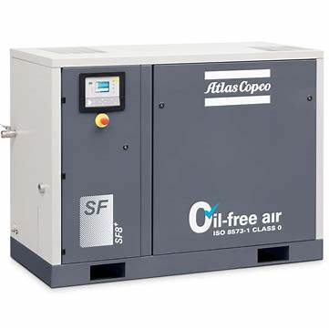 Máy nén khí xoắn ốc không dầu Atlas Copco SF Series - Công Ty TNHH Kỹ Thuật Và Dịch Vụ Sao Việt