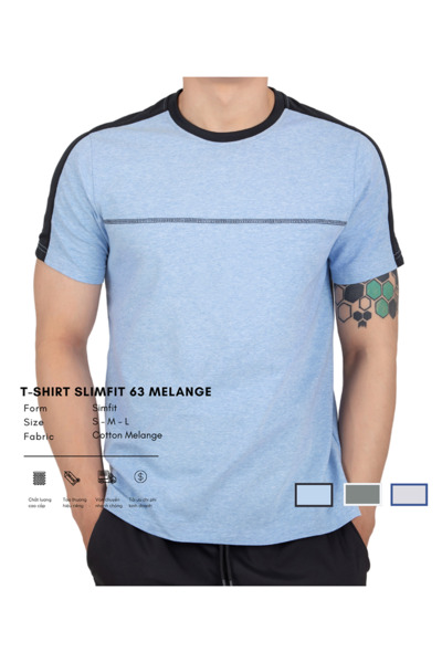 Áo t-shirt nam GA1-002 - Đồng Phục Nettovi - Công Ty CP Đầu Tư Và Vật Tư Công Nghiệp Phúc Vinh