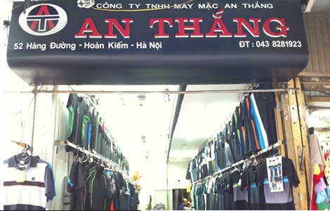 Cửa hàng - Công Ty TNHH May Mặc An Thắng