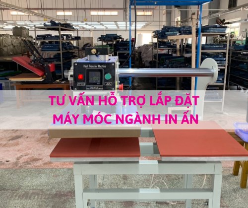 Lắp đặt máy móc ngành in ấn