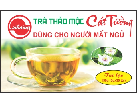 Trà dùng cho người mất ngủ - Trà Thảo Mộc Cát Tường - Cơ Sở Kim Chi Cát Tường