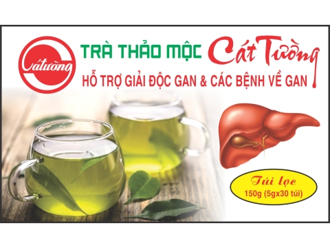 Trà hỗ trợ giải độc gan và các bệnh về gan - Trà Thảo Mộc Cát Tường - Cơ Sở Kim Chi Cát Tường