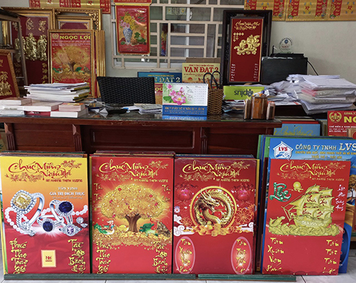 In lịch tết