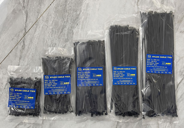Dây rút nhựa đen - Long Hải Plastic - Công Ty TNHH Đầu Tư Sản Xuất Long Hải