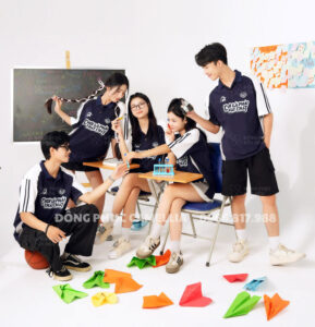 Đồng phục lớp xanh đen