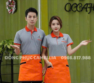 Đồng phục nhà hàng cam