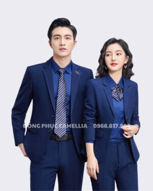 Đồng phục vest nam nữ công sở