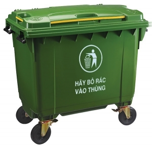 Thùng rác nhựa - Thùng Rác Alpha - Công Ty TNHH Dịch Vụ Và Thương Mại Alpha Hà Nội