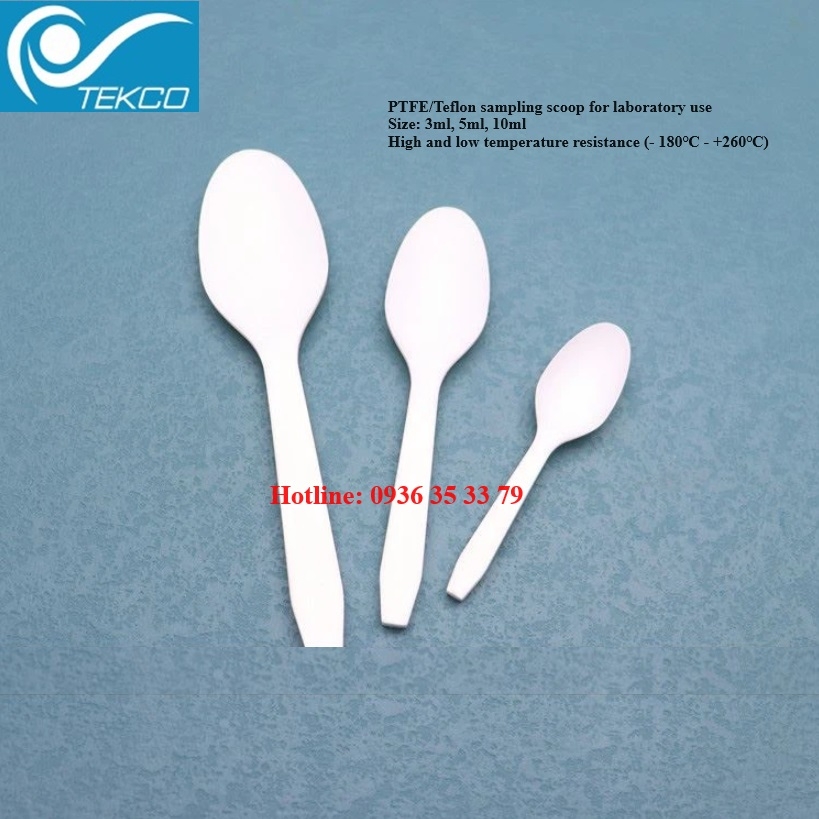 Muỗng lấy mẫu PTFE