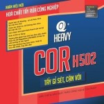 COR H-502 tẩy cặn ống dẫn nước tuần hoàn