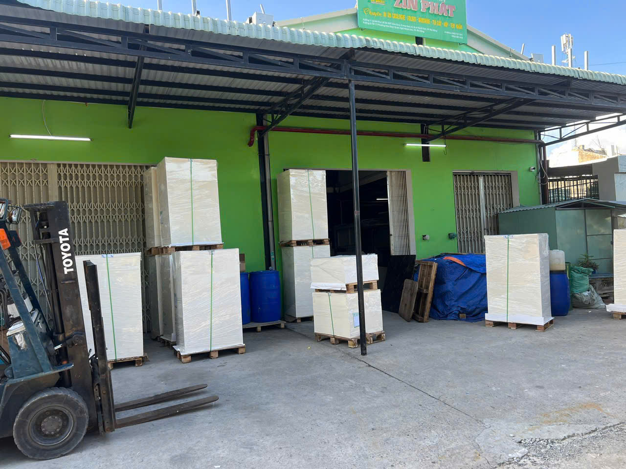 Hình ảnh thực tế tại xưởng Zin Phát