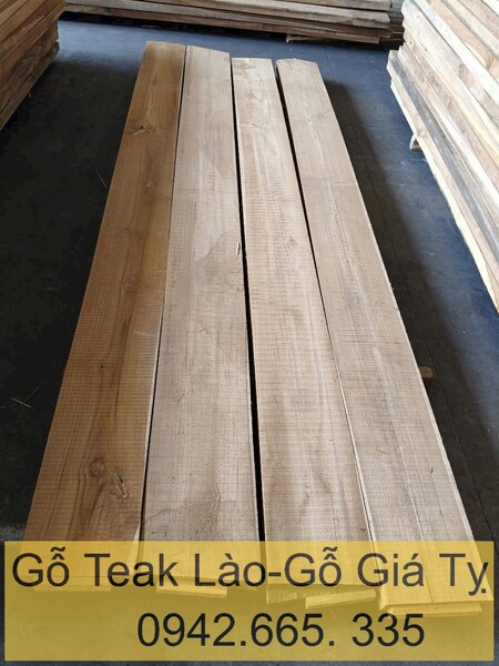 Gỗ Teak Lào (Gỗ giá tỵ) - Gỗ Thông Nhập Khẩu TigerWood - Công Ty TNHH TigerWood