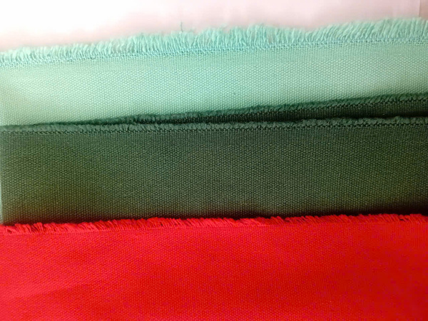 Vải canvas màu đỏ, xanh