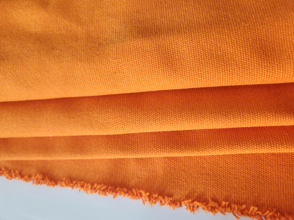Vải canvas màu cam