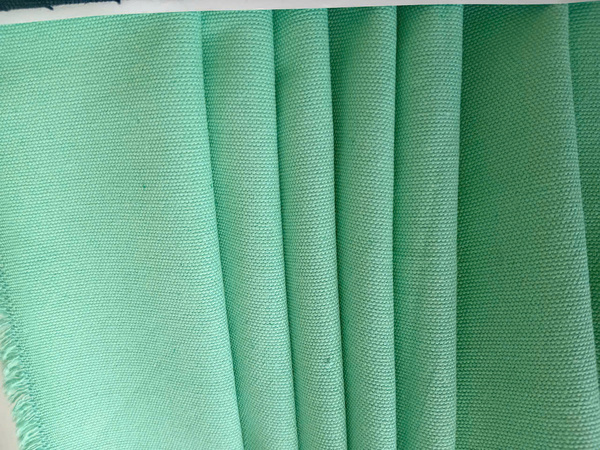Vải canvas màu mint