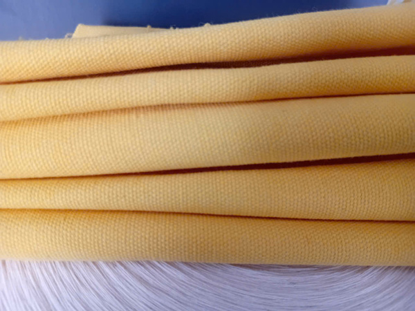 Vải canvas màu vàng