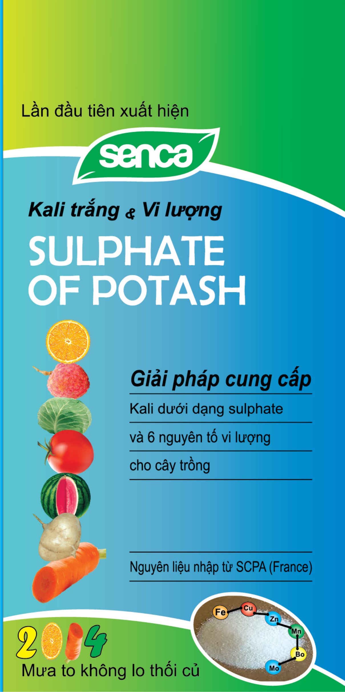 Kali trắng & vi lượng