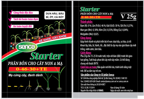 Senca Starter 0-46-30+TE