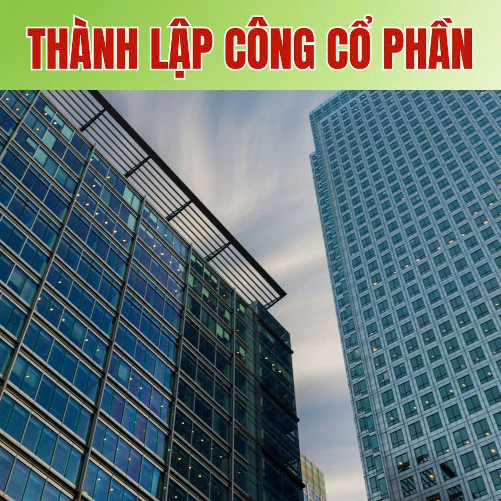 Dịch vụ thành lập công ty cổ phần