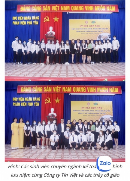 Ký kết đào tạo kế toán với Học Viện Ngân Hàng - Kế Toán Thuế Tín Việt - Công Ty Cổ Phần Đào Tạo Tín Việt