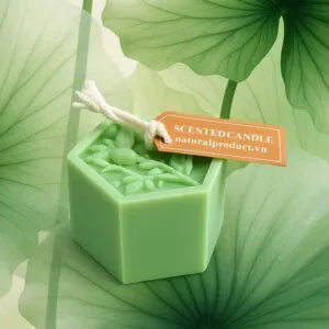 Nến thơm hoa sen xanh - Quà Tặng Ecolife - Công Ty TNHH Ecolife