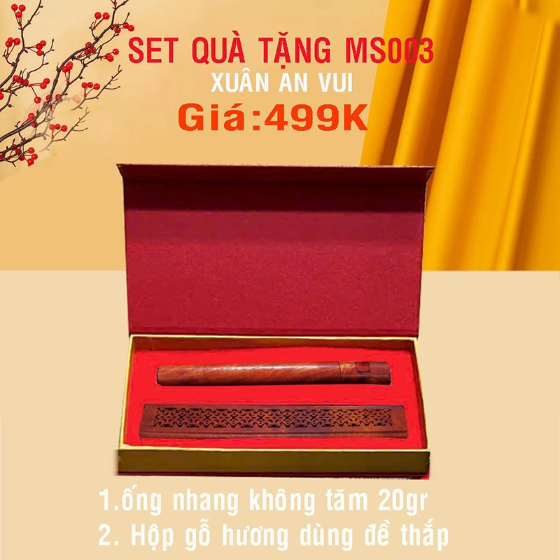 Combo Quà Tặng Tết Trầm Hương Xuân Hạnh Phúc Bình An