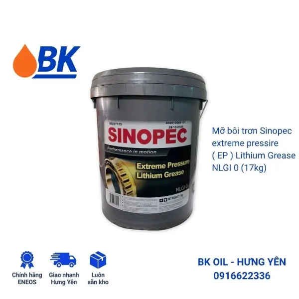 Mỡ bôi trơn Sinopec EP