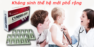 Thuốc CYMODO-200 kháng sinh hệ thống mới phổ rộng - Dược Phẩm Davinci - Công Ty Cổ Phần Dược Phẩm Davinci - Pháp