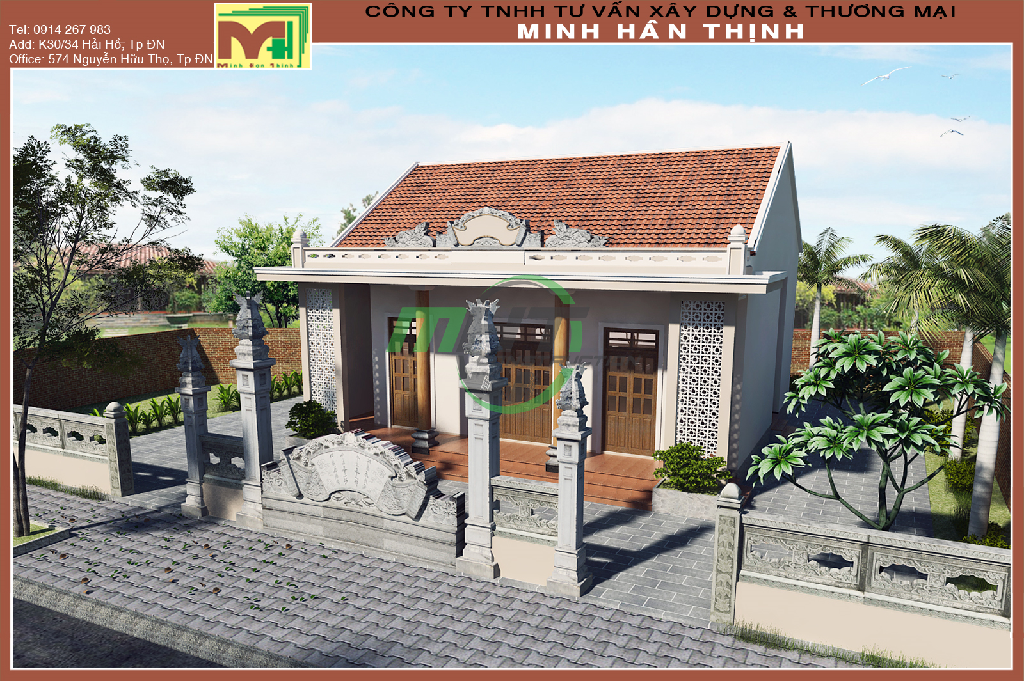 Thi công nhà ở kết hợp nhà thờ - MHT Construction - Công Ty TNHH Tư Vấn Xây Dựng Và Thương Mại Minh Hân Thịnh