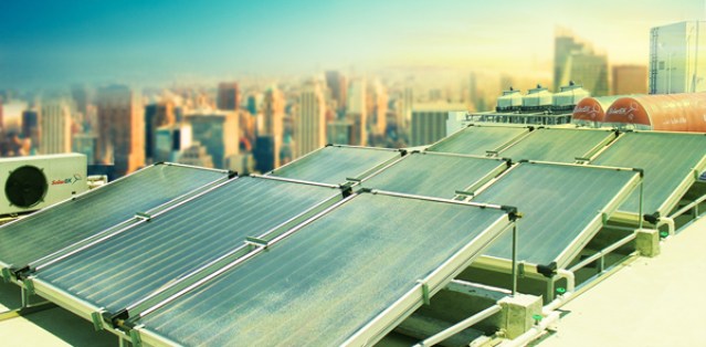 Máy nước nóng năng lượng mặt trời công nghiệp - Năng lượng mặt trời SolarBK - Công Ty CP Đầu Tư Và Phát Triển Năng Lượng Mặt Trời Bách Khoa Miền Trung