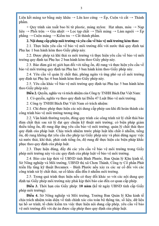 Giấy phép môi trường