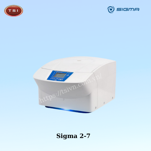 Máy ly tâm để bàn Sigma 2-7 - Vật Tư Thiết Bị Y Tế TSI - Công Ty Cổ Phần TSI Hà Nội
