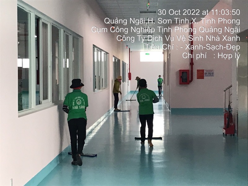 Vệ sinh công ty