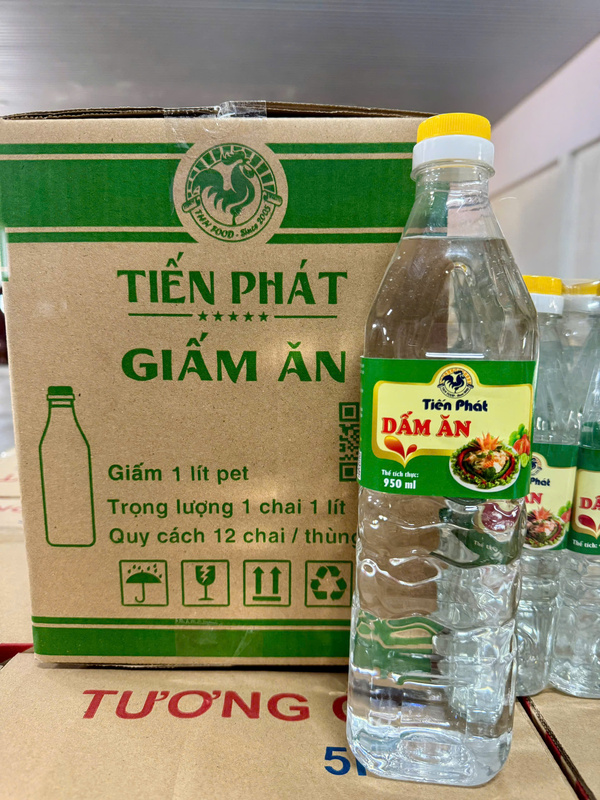 Giấm ăn - Gia Vị Trung Hưng Nguyên - Xưởng Chế Biến Thực Phẩm Trung Hưng Nguyên