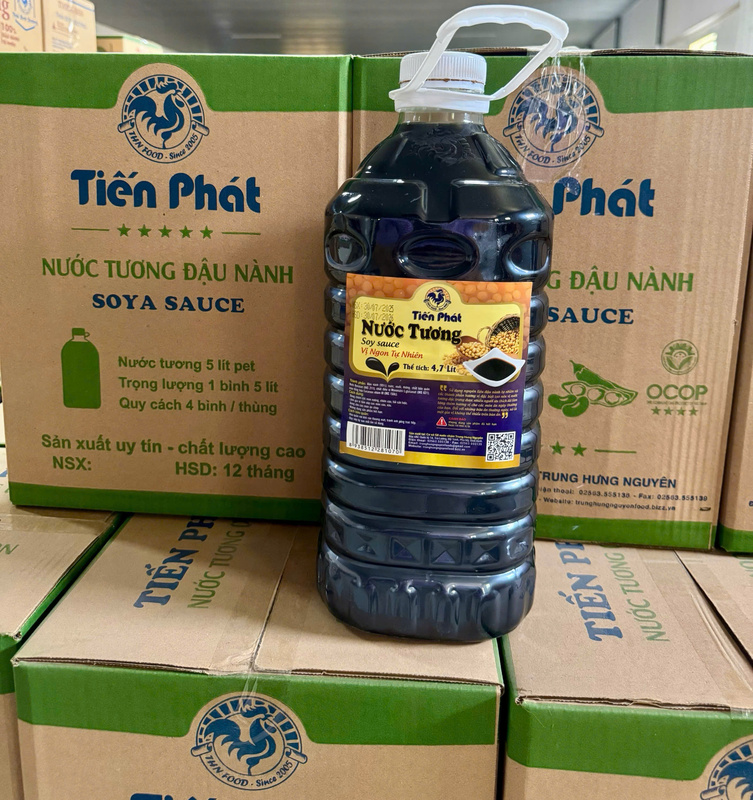 Tương đen Tiến Phát - Gia Vị Trung Hưng Nguyên - Xưởng Chế Biến Thực Phẩm Trung Hưng Nguyên