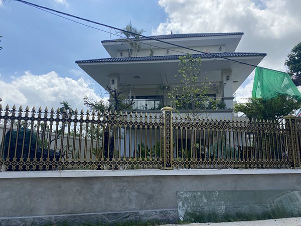 Hàng rào nhôm đúc biệt thự