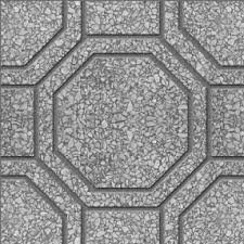 Gạch Terrazzo bát quái xám - Gạch Block Phương Luân - Công Ty TNHH Sản Xuất Gạch Phương Luân