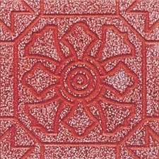 Gạch Terrazzo bông cúc đỏ - Gạch Block Phương Luân - Công Ty TNHH Sản Xuất Gạch Phương Luân