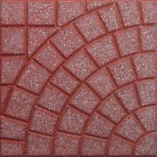 Gạch Terrazzo cánh quạt đỏ - Gạch Block Phương Luân - Công Ty TNHH Sản Xuất Gạch Phương Luân