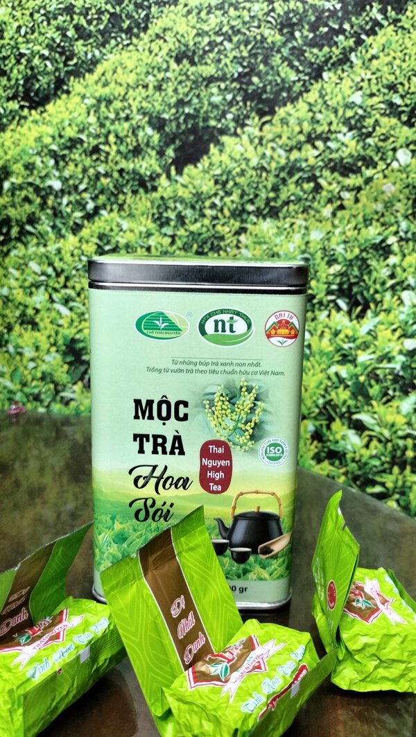 Mộc trà ướp hoa sói - Chè Nhật Thức - Hợp Tác Xã Chè Nhật Thức