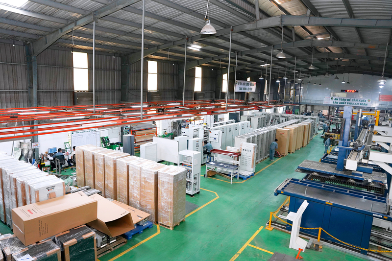 Hình ảnh nhà xưởng An Khánh - Tủ Bảng Điện An Khánh - Công Ty CP Cơ Khí Chính Xác An Khánh