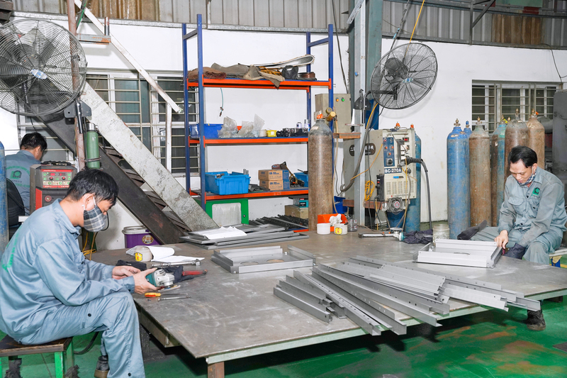 Hình ảnh nhà xưởng An Khánh - Tủ Bảng Điện An Khánh - Công Ty CP Cơ Khí Chính Xác An Khánh