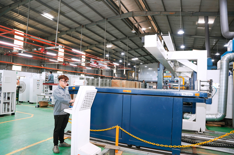 Hình ảnh nhà xưởng An Khánh - Tủ Bảng Điện An Khánh - Công Ty CP Cơ Khí Chính Xác An Khánh