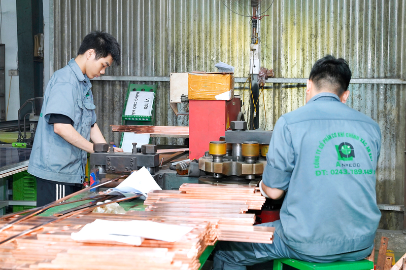 Hình ảnh nhà xưởng An Khánh - Tủ Bảng Điện An Khánh - Công Ty CP Cơ Khí Chính Xác An Khánh